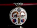 PD86 Pendentif Tibétain Dorje Yeux de Bouddha