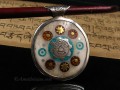 PD89 Pendentif Yeux de Bouddha Yin Yang