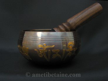 BC58 Bol Chantant Mantra Yeux de Bouddha