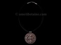 CA13 Collier Tibétain Argent Massif Dorje