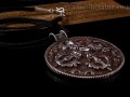 CA13 Collier Tibétain Argent Massif Dorje