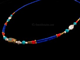 CD116 Collier Tibétain 49 cm