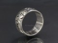 BA215 Bague Argent Massif Om