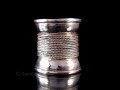 BA236 Bague Tibétaine Argent Massif Réglable