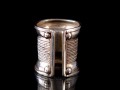 BA236 Bague Tibétaine Argent Massif Réglable