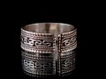 BA240 Bague Tibétaine Argent Massif Réglable