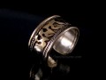 BD19 Bague Mantra Tibétain Om Mani Padme Hum