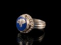 BD58 Bague Tibétaine Yeux de Bouddha. Taille 59