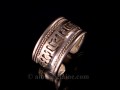 BD63 Bague Mantra Tibétain Om Mani Padme Hum
