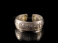 BD64 Bague Tibétaine Signes Auspicieux