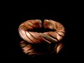 BD78 Bague Tibétaine Cuivre Laiton