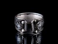 BD79 Bague Tibétaine Filigrane