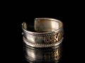 BD80 Bague Mantra Tibétain Om Mani Padme Hum