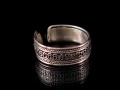 BD81 Bague Tibétaine Filigrane