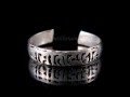 BD82 Bague Mantra Tibétain Om Mani Padme Hum