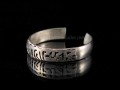 BD82 Bague Mantra Tibétain Om Mani Padme Hum