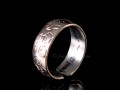 BD93 Bague Tibétaine Signes Auspicieux
