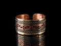 BD94 Bague Tibétaine 3 Métaux