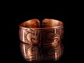 BD97 Bague Tibétaine Cuivre Mantra