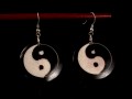 BdOD03 Boucles d’Oreille Tibétaines Yin Yang