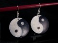 BdOD04 Boucles d’Oreille Tibétaines Yin Yang