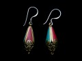 BdOD36 Boucles d’Oreille Tibétaines