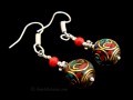 BdOD46 Boucles d’Oreille Tibétaines