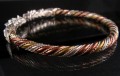 BRA08 Bracelet Dragon 3 Métaux: Argent, Laiton et Cuivre 