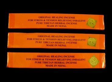 Ens01 Lot de 3 Boites d'Encens Tibétain contre le Stress et la Tension