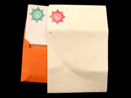 PL18 Papier à Lettre Népalais Soleil