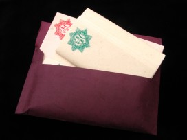 PL32 Papier à Lettre Népalais Soleil
