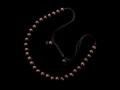 BrMala196 Bracelet Mala Bois de Rose 6 mm