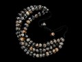 BrMala207 Bracelet Mala Os de Buffle