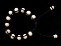 BrMala211 Bracelet Shambhala Os de Buffle