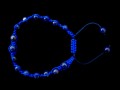 BrMala216 Bracelet Shambhala Lapis Lazuli