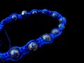 BrMala216 Bracelet Shambhala Lapis Lazuli