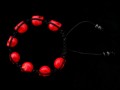 BrMala218 Bracelet Shambhala Crâne Os de Buffle