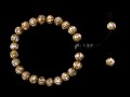 BrMala258 Bracelet Mala Nacre Mantra