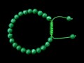 BrMala262 Bracelet Mala Malachite