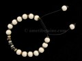 BrMala278 Bracelet Mala Os de Buffle