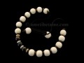 BrMala278 Bracelet Mala Os de Buffle