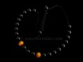 BrMala249 Bracelet Onyx Oeil de Tigre