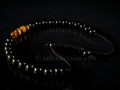 BrMala281 Bracelet Onyx Oeil de Tigre