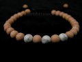 BrMala289 Bracelet Bois Howlite