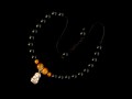 BrMala234 Bracelet Onyx Oeil de Tigre Bouddha Argent Massif
