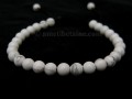 BrMala288 Bracelet Mala Howlite