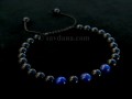 BrMala285 Bracelet Onyx Lapis Lazuli