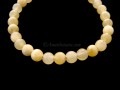 BrMala300 Bracelet Mala Jade Jaune. 20 cm