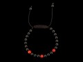BrMala237 Bracelet Onyx Cornaline