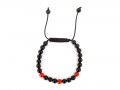 BrMala237 Bracelet Onyx Cornaline